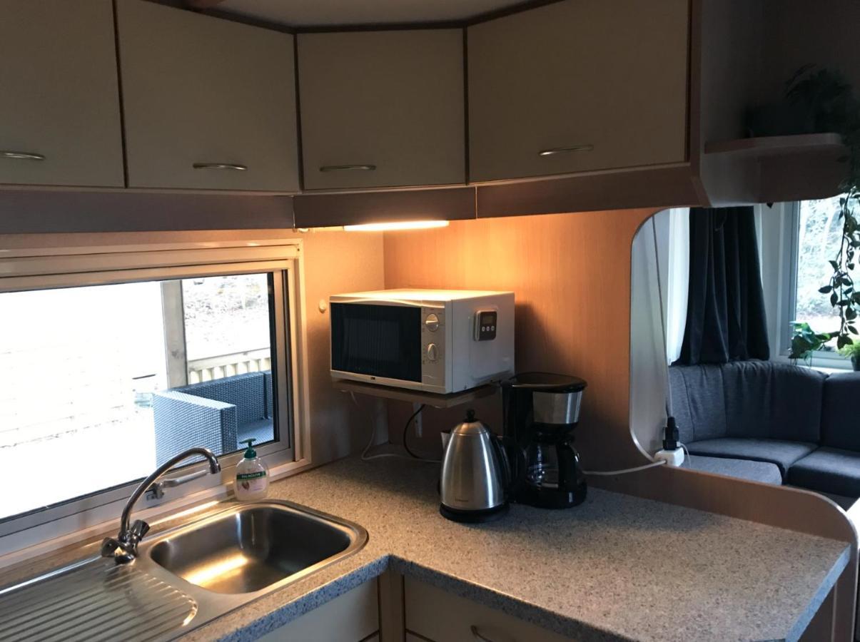 Chalet 'T Rijsterbos Op Camping Met Zwembad!别墅 外观 照片